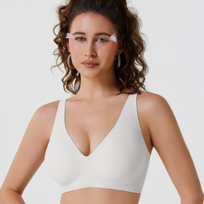 Deep V Wireless Bra