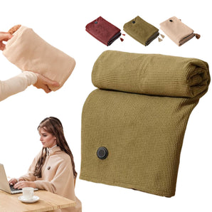 Portable Heating Blanket Shawl Wrap