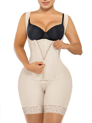 Two-Way Zip-Up Tummy Control Faja
