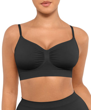 90% Coverage Seamless Support Bra